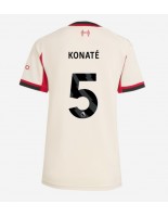 Liverpool Ibrahima Konate #5 Bortedrakt Dame 2025-26 Korte ermer